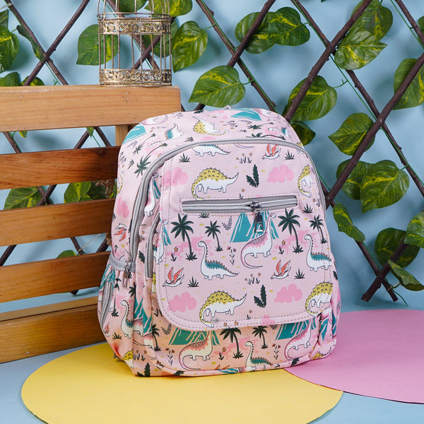 BABY DIAPER BACKPACK DINO PRINT