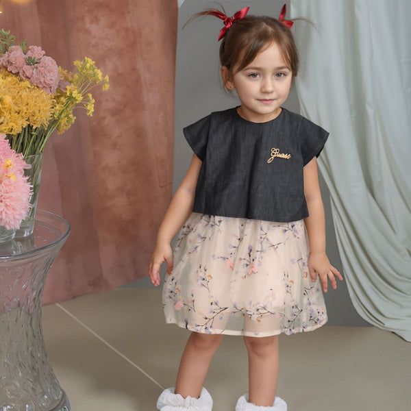 GIRL FLOWER PRINT FROCK
