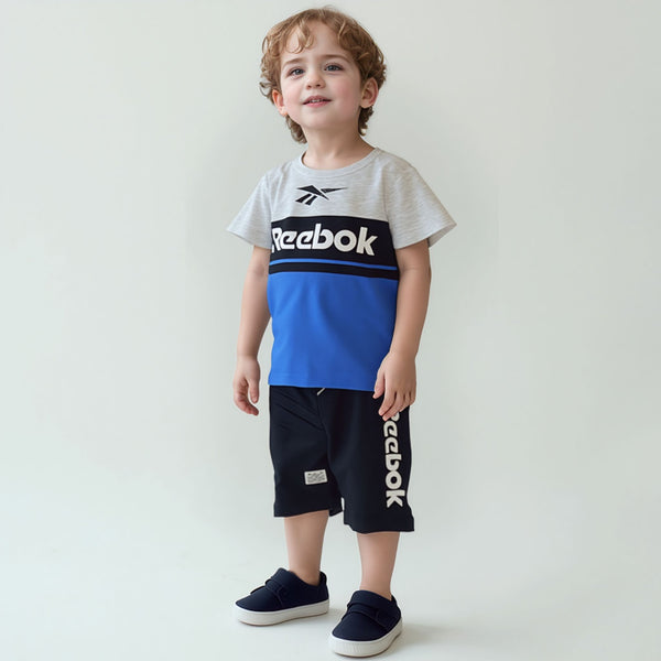 BOY REEBOK PRINT 2PCS SUIT