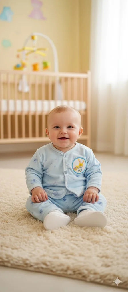 Infant Baby 2 Piece Suit – Bear Design | Soft & Comfortable Outfit