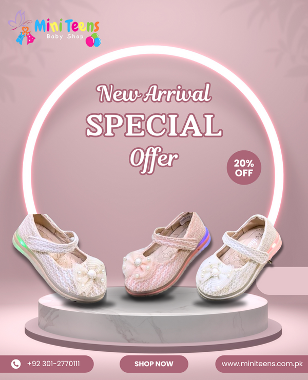 BABY GIRL FANCY PEARL PUMPS | BABY GIRL FANCY PUMPS