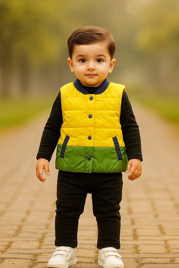 Baby Boy Sando Jacket | Stylish & Comfortable Baby Jacket