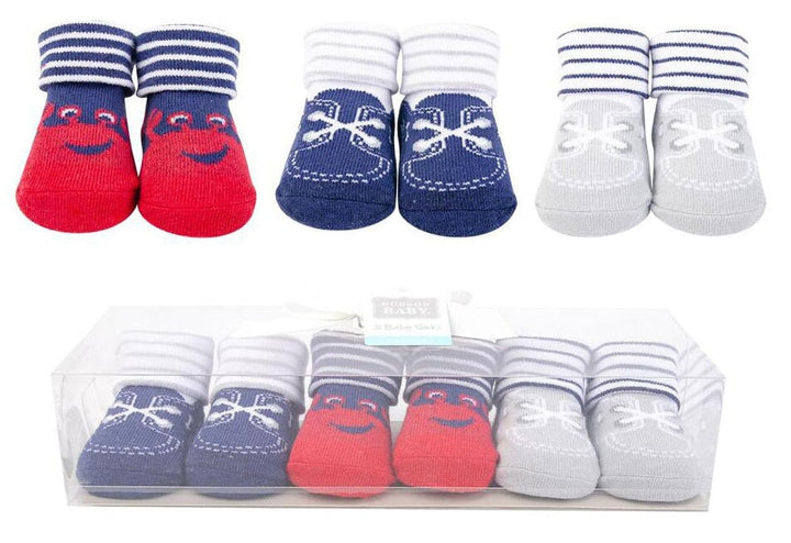 BABY BOY BOOTIES PACK OF 3 GIFT SET | 0-12M+ FOOTWEAR MINI TEENS 