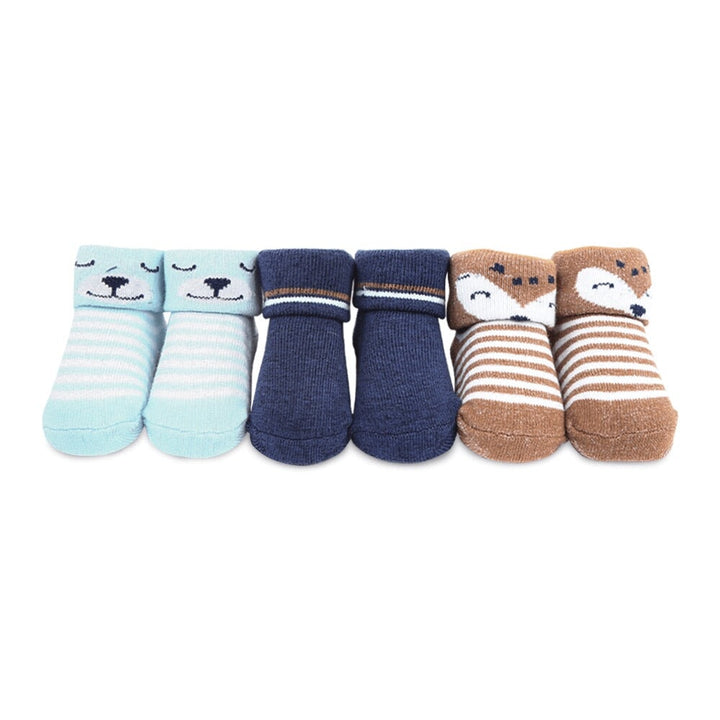 BABY BOY BOOTIES PACK OF 3 GIFT SET | 0-12M+ FOOTWEAR MINI TEENS 