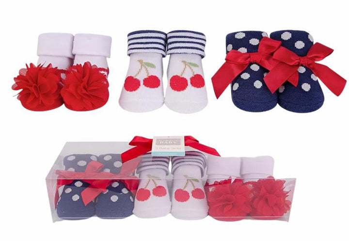 BABY GIRL BOOTIES PACK OF 3 GIFT SET | 0-12M+ FOOTWEAR MINI TEENS 