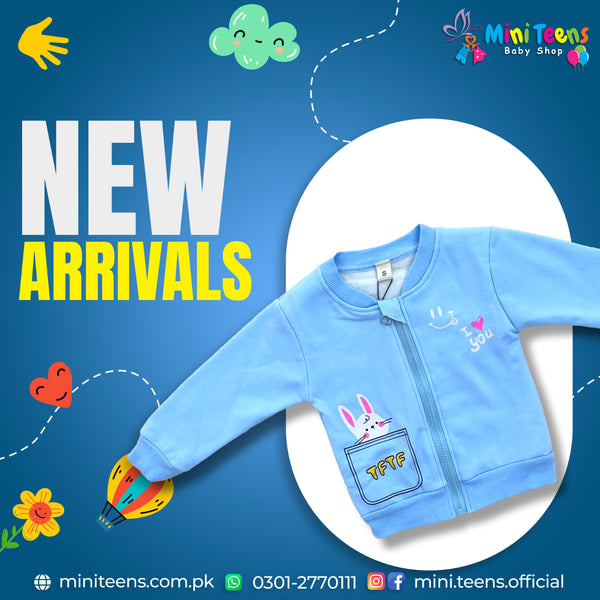 BABY GIRL WINTER ZIPPER BUNNY | BABY ZIPPER WINTER COLLECTION 8755