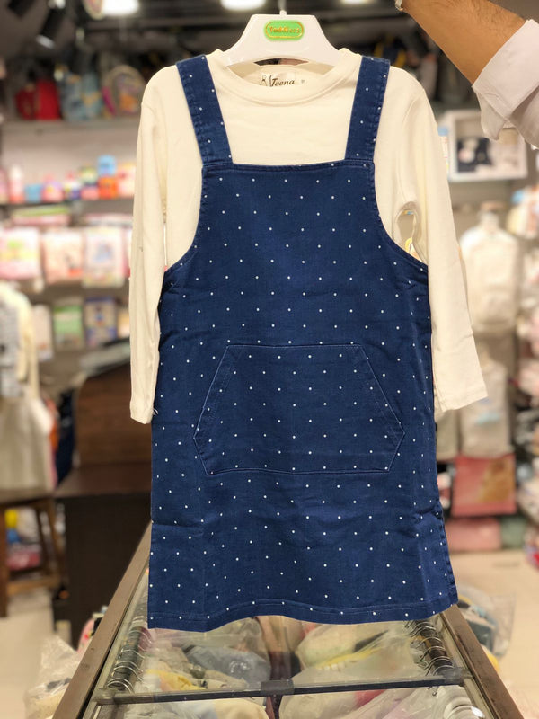 BABY GIRL 2 PIECES WINTER FROCK 7955