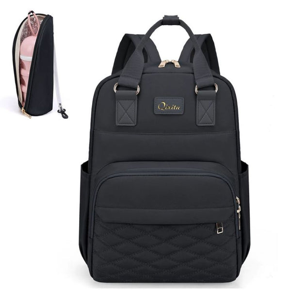 BABY DIAPER BACKPACK WITH POUCH | QIXITU