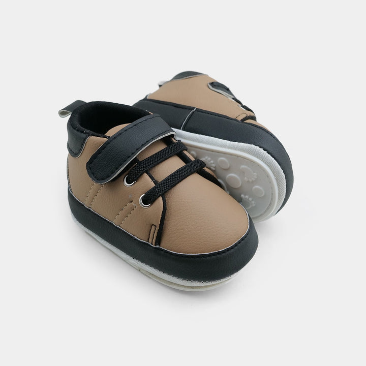 Baby Boy Black Strap Pre-Walker Shoes – Infant Footwear