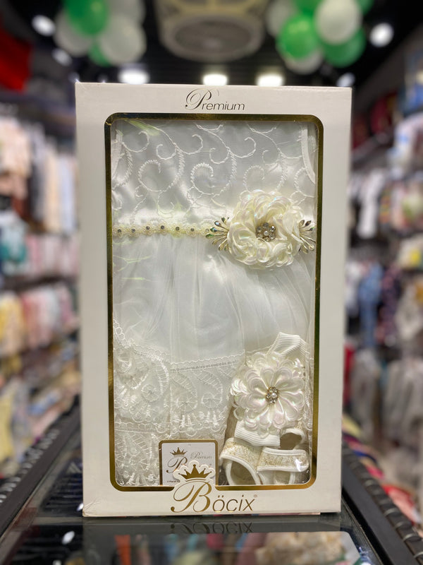 Bocix hair accessories set in a box on a store shelf