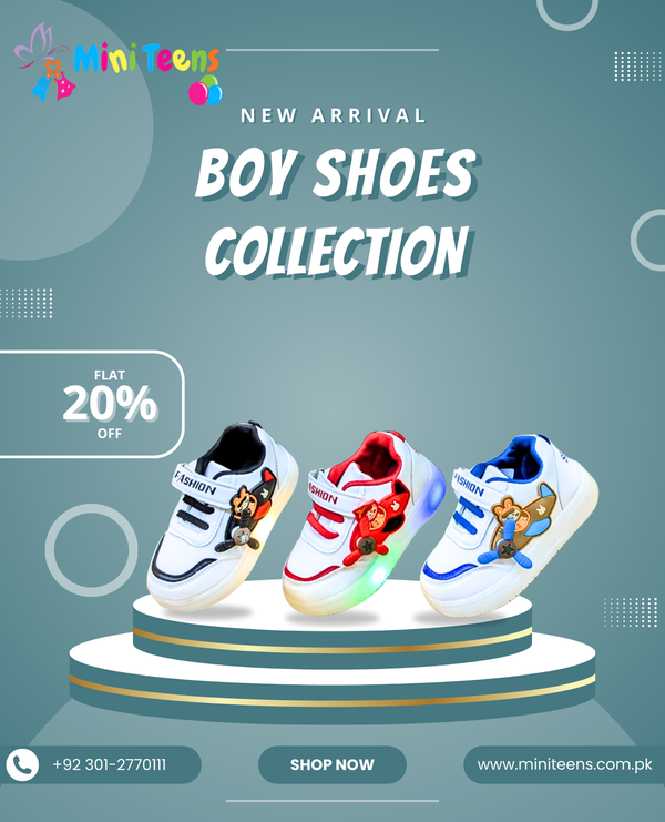 BABY BOY LIGHT SHOES | BABY BOY FANCY LED LIGHT SHOES