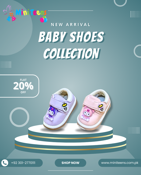 BABY GIRL CASUAL CARTOON SHOES | BABY GIRL CHU CHU CASUAL SHOES