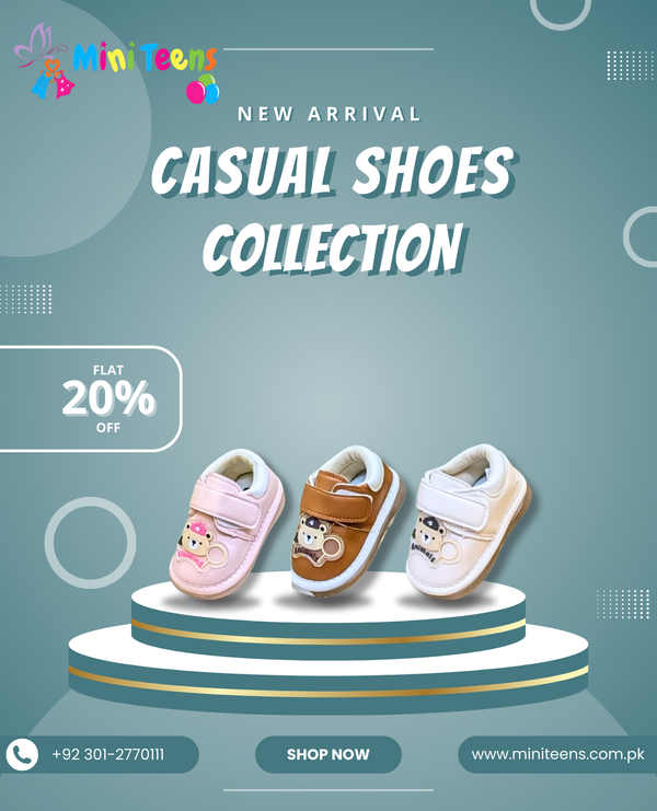 BABY GIRL & BOY CASUAL CARTOON SHOES | BABY GIRL & BOY CHU CHU CASUAL SHOES
