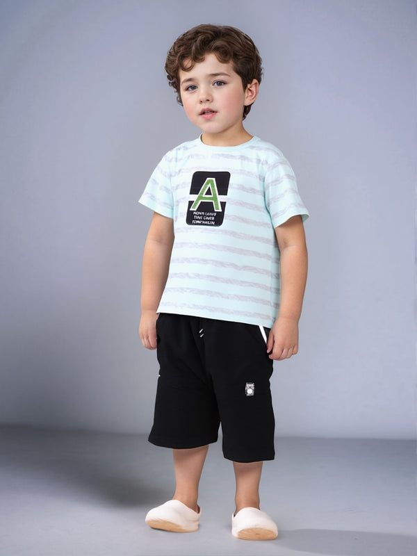 BABY BOY LINING 2PCS SUIT
