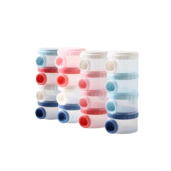 BABY PORTABLE MILK POWDER CONTAINER IN 4 LAYER'S