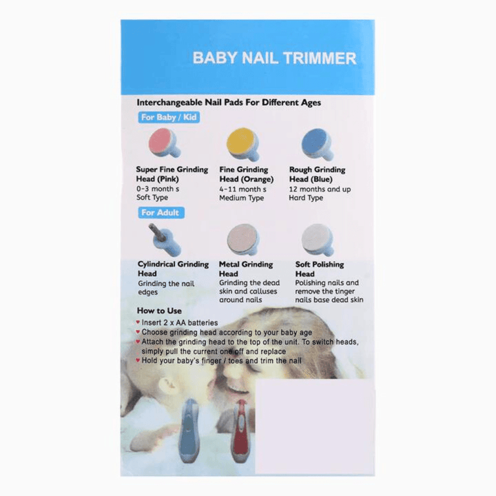 BABY ELECTRIC MANICURE SET 0M+ Essentials MINI TEENS 