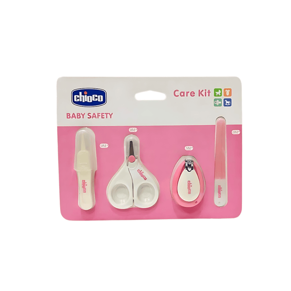 BABY NAIL CARE SET 0M+ | 4PCS Essentials MINI TEENS Pink 