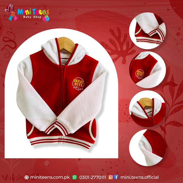 BABY BOY HOODED ZIPPER GREAT | BOY HOODED ZIPPER WINTER COLLECTION 8850