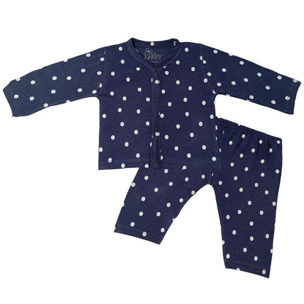 BABY ROUND NECK FULL SLEEVES 2PCS NIGHT SUIT | BABY NIGHT SUIT FULL SLEEVES