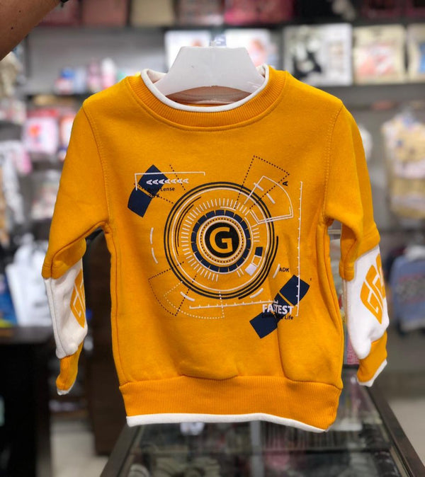BABY BOY FLEECE SWEATSHIRT FASTEST | BOY SWEATSHIRT WINTER COLLECTION