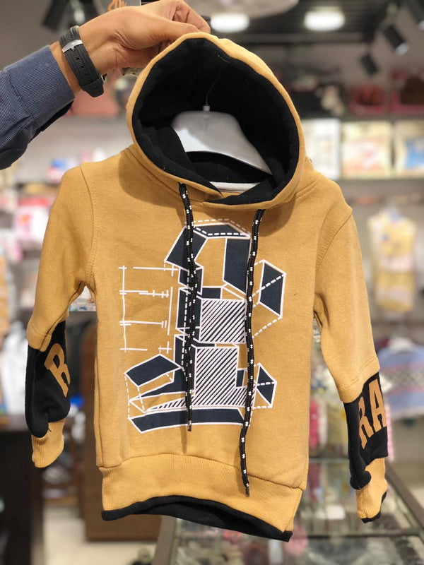 BABY BOY FLEECE SWEAT HOODIE 1 | BOY HOODIE WINTER COLLECTION