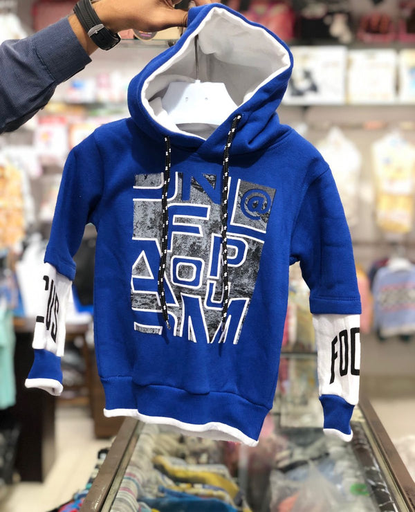 BABY BOY FLEECE SWEAT HOODIE FAME | BOY HOODIE WINTER COLLECTION