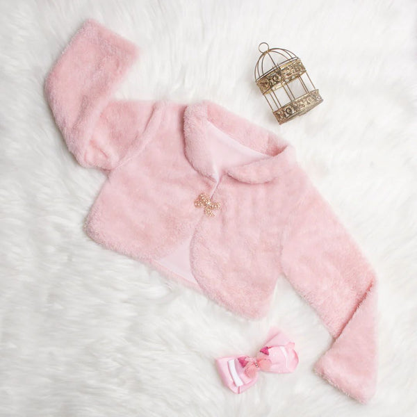 BABY GIRL WINTER CARDIGANS/SHRUG | BABY GIRL PLUSH CARDIGAN
