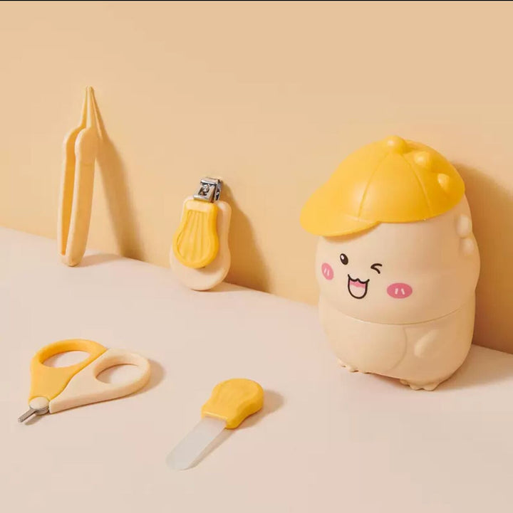 CHARACTER 4-IN-1 BABY CARE NAIL KIT Essentials MINI TEENS Yellow 