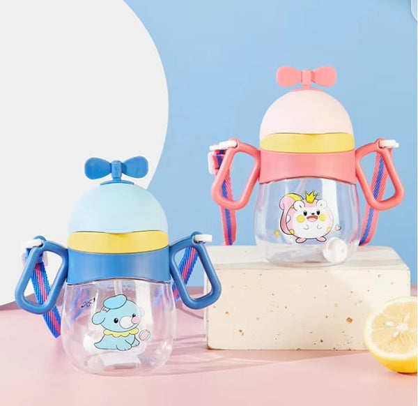 BABY SIPPER BOTTLE WITH STRAW & HANDLE | 250ML