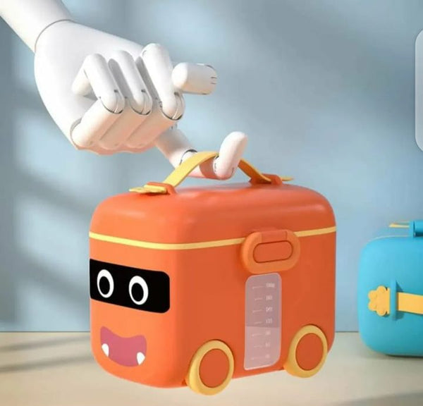 BABY MILK POWDER STORAGE CONTAINER BUS STYLE | BABY MILK POWDER DISPENSER