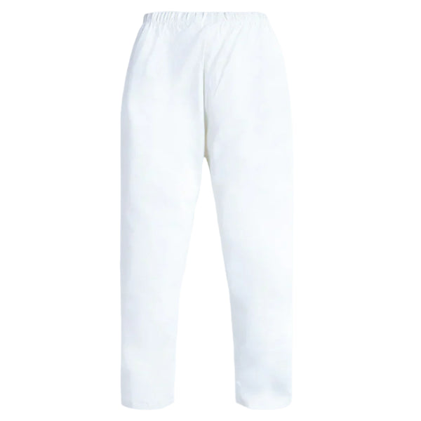 GIRL PLAIN LYCRA JERSEY TIGHTS OFF WHITE