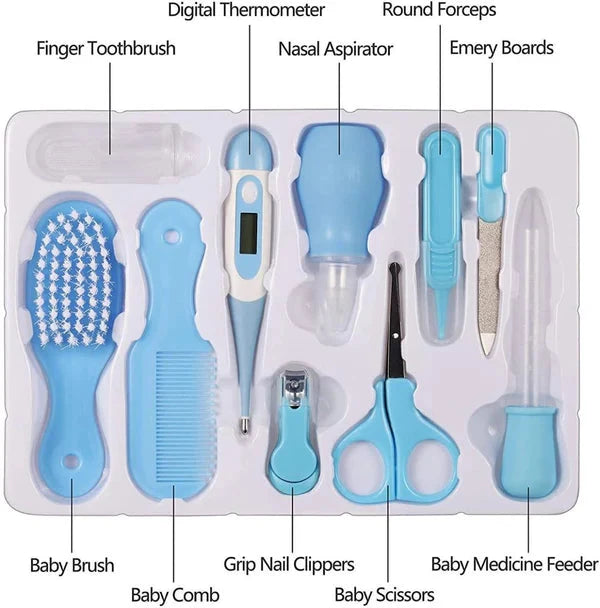 BABY CARE KIT MANICURE SET 0M+ | 10PCS Essentials MINI TEENS 